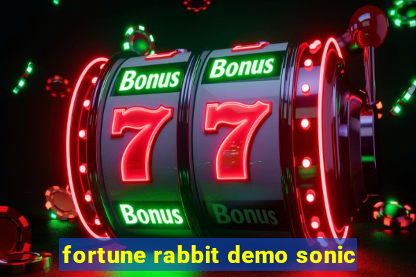 fortune rabbit demo sonic