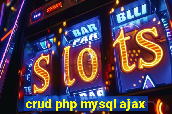 crud php mysql ajax