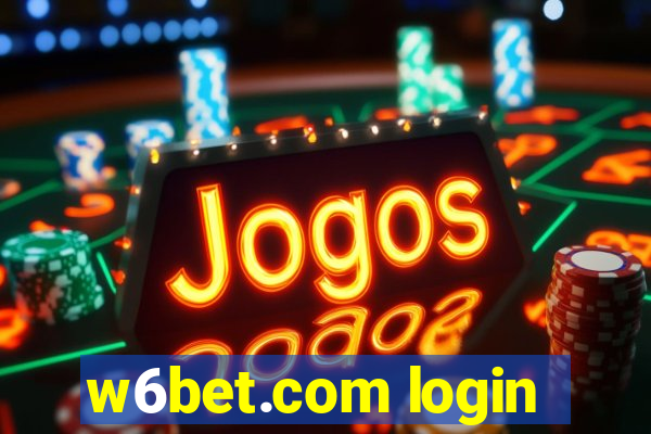 w6bet.com login