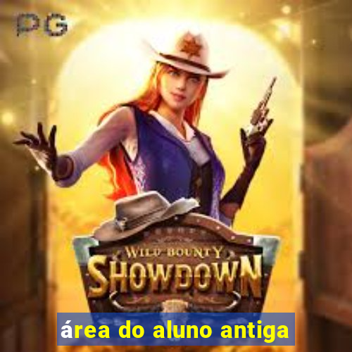 área do aluno antiga