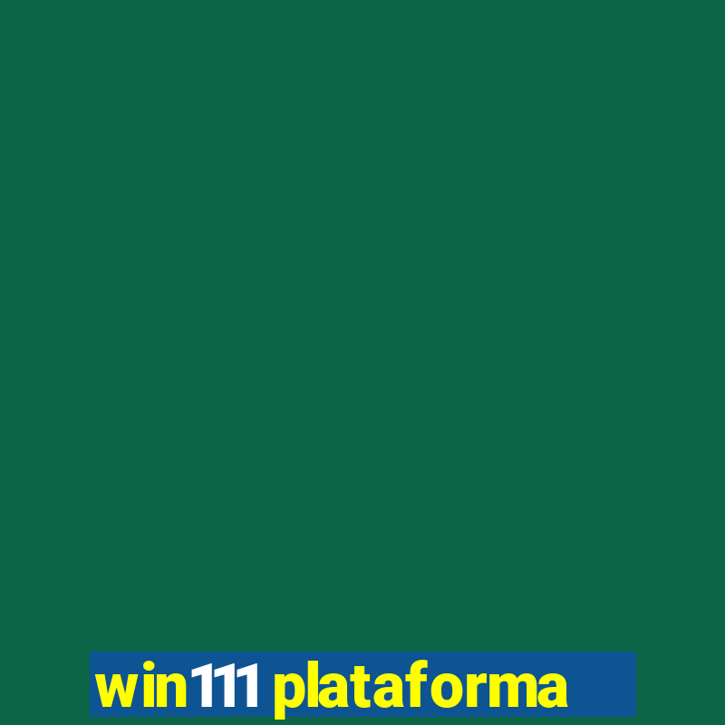 win111 plataforma