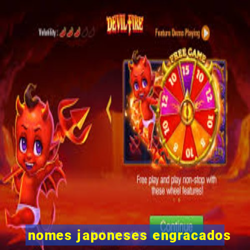 nomes japoneses engracados