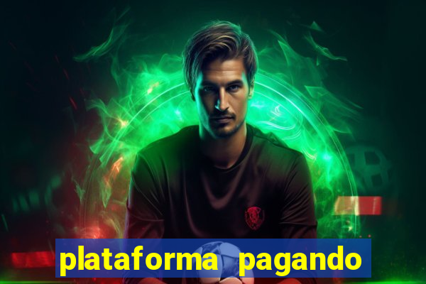 plataforma pagando no cadastro slots