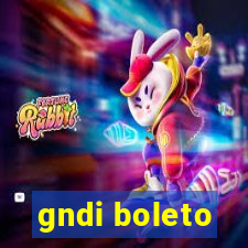 gndi boleto