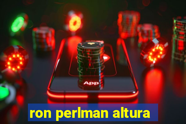 ron perlman altura