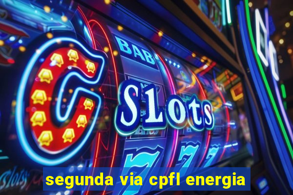 segunda via cpfl energia