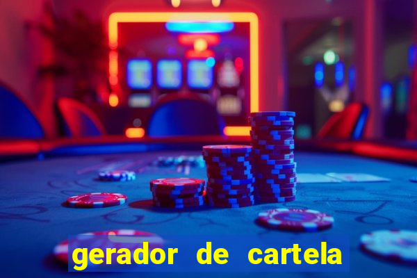 gerador de cartela de bingo