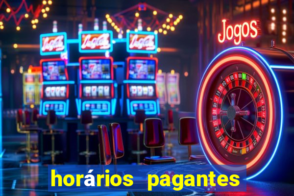 horários pagantes fortune rabbit hoje