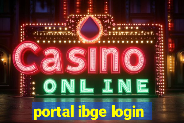 portal ibge login