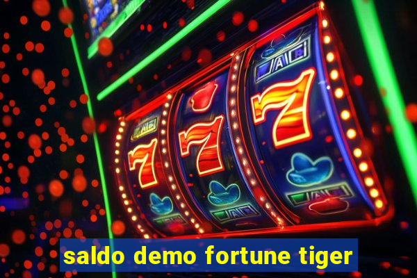 saldo demo fortune tiger