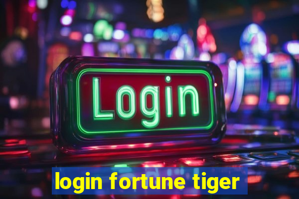 login fortune tiger