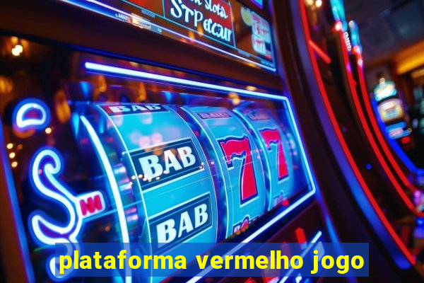 plataforma vermelho jogo