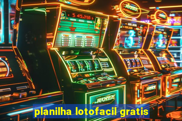 planilha lotofacil gratis