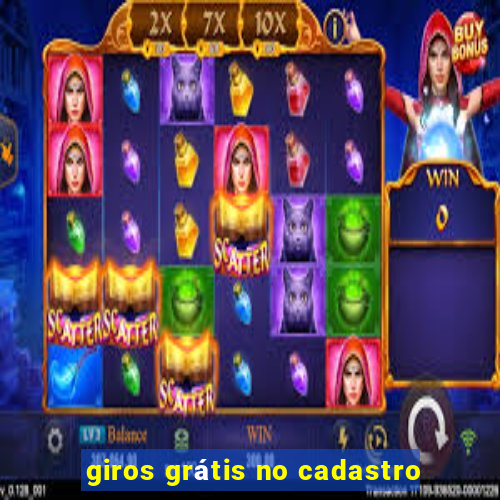 giros grátis no cadastro