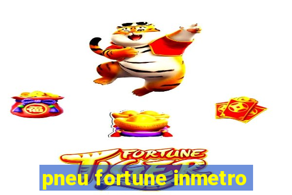 pneu fortune inmetro